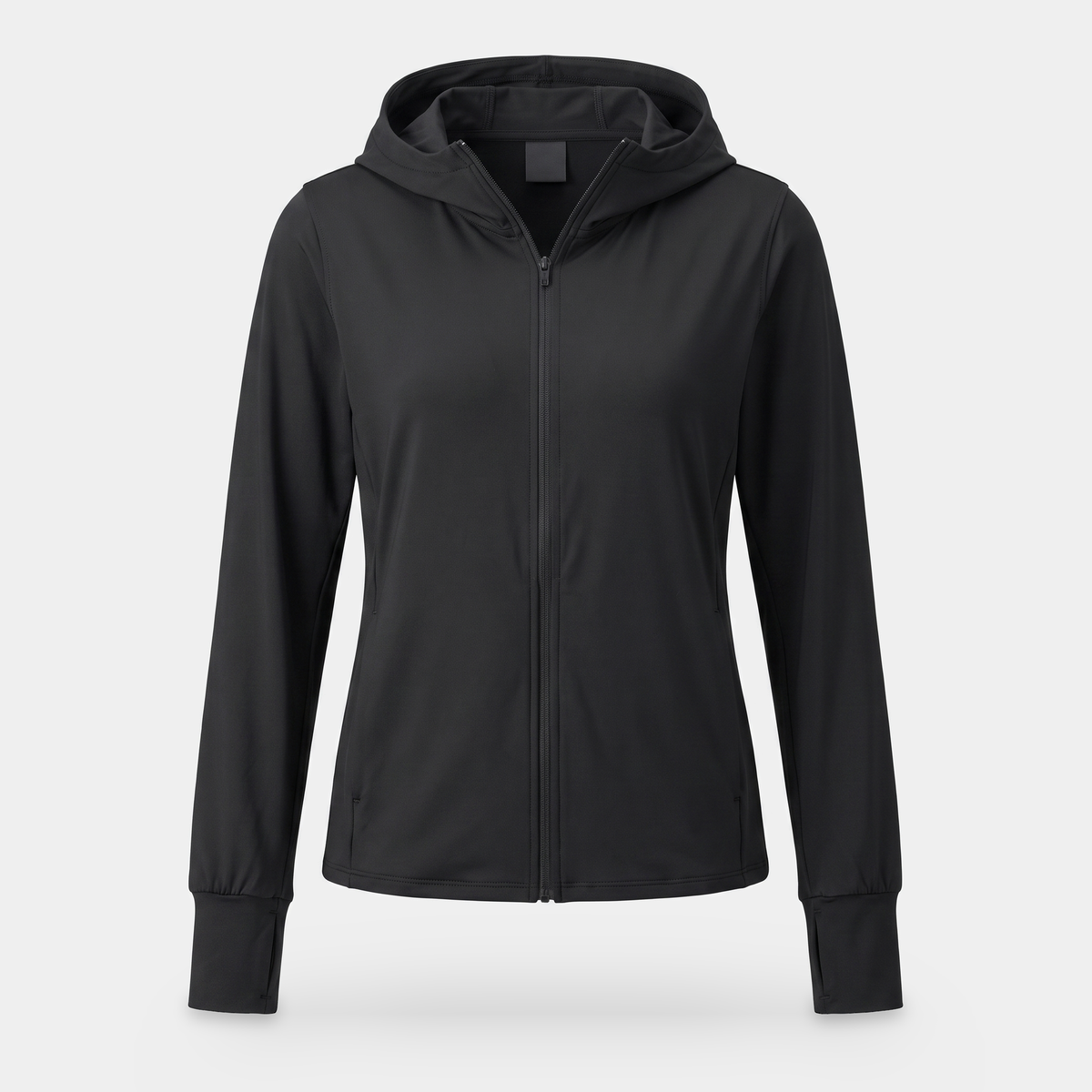 Damen Sonnenhoodie mit Reißverschluss – leichte UV-Schutzjacke