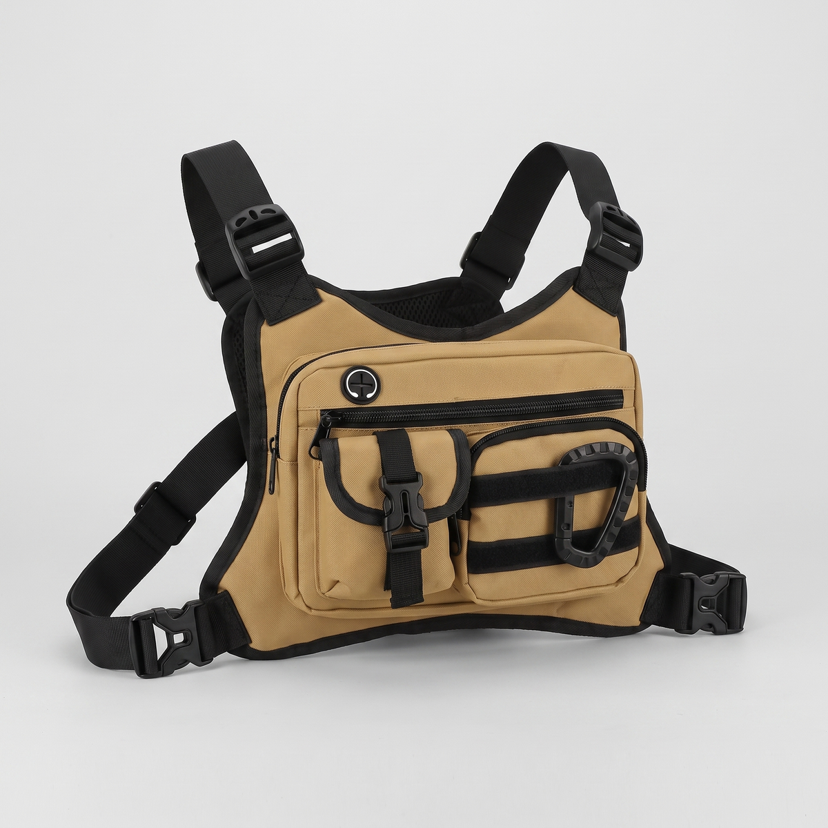 Herren Brusttasche – Multifunktions-Chest-Rig zum Wandern und Gassigehen