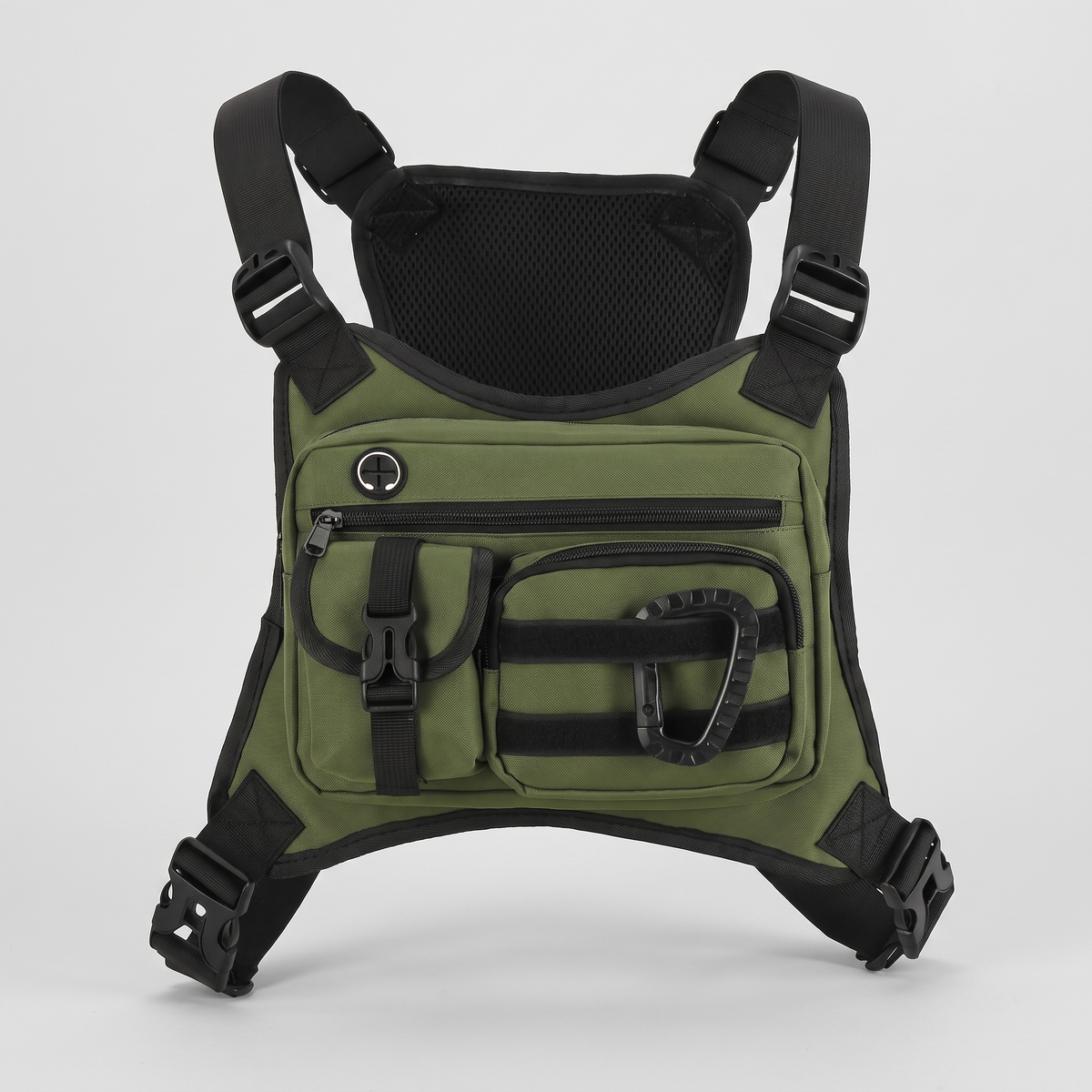 Herren Brusttasche – Multifunktions-Chest-Rig zum Wandern und Gassigehen