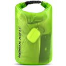 Nordlight Dry Bag 2L Wasserdichter Beutel - (Grün) Wasserdichter Packsack Mit Roll Top Verschluss Und Schultergurt | Schwimmen, Baden, Strand, Kanu, Stand Up Paddling, Tauchen