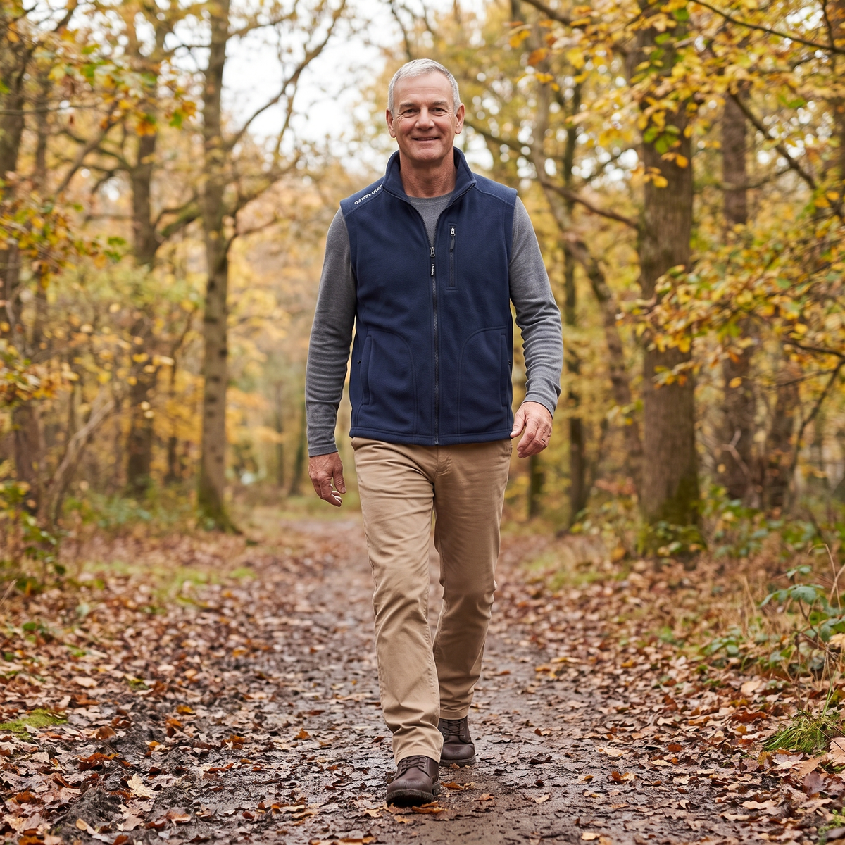Herren Fleeceweste – Multifunktions-Bodywarmer zum Wandern