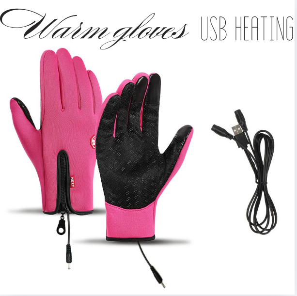 Outdoor Heizhandschuhe winddicht und wasserdicht