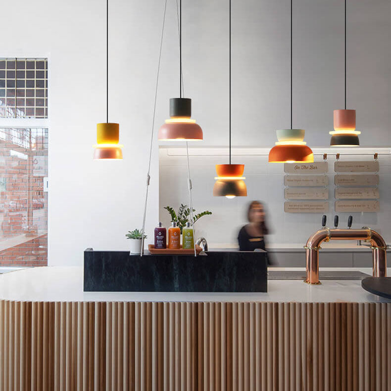 Rebolet | Macaron LED Pendelleuchte – Skandinavisches Farbdesign
