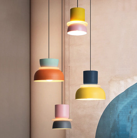 Rebolet | Macaron LED Pendelleuchte – Skandinavisches Farbdesign