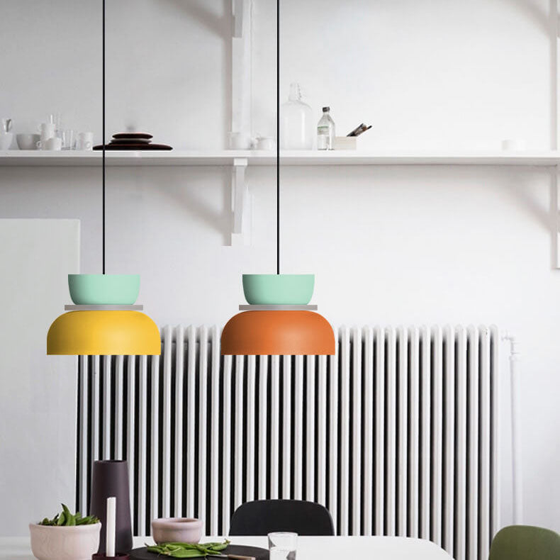 Rebolet | Macaron LED Pendelleuchte – Skandinavisches Farbdesign