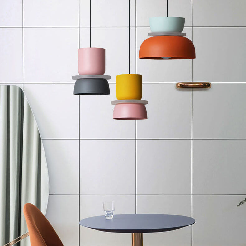 Rebolet | Macaron LED Pendelleuchte – Skandinavisches Farbdesign