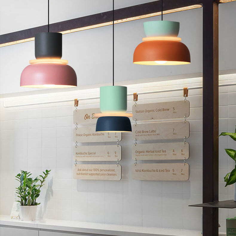 Rebolet | Macaron LED Pendelleuchte – Skandinavisches Farbdesign