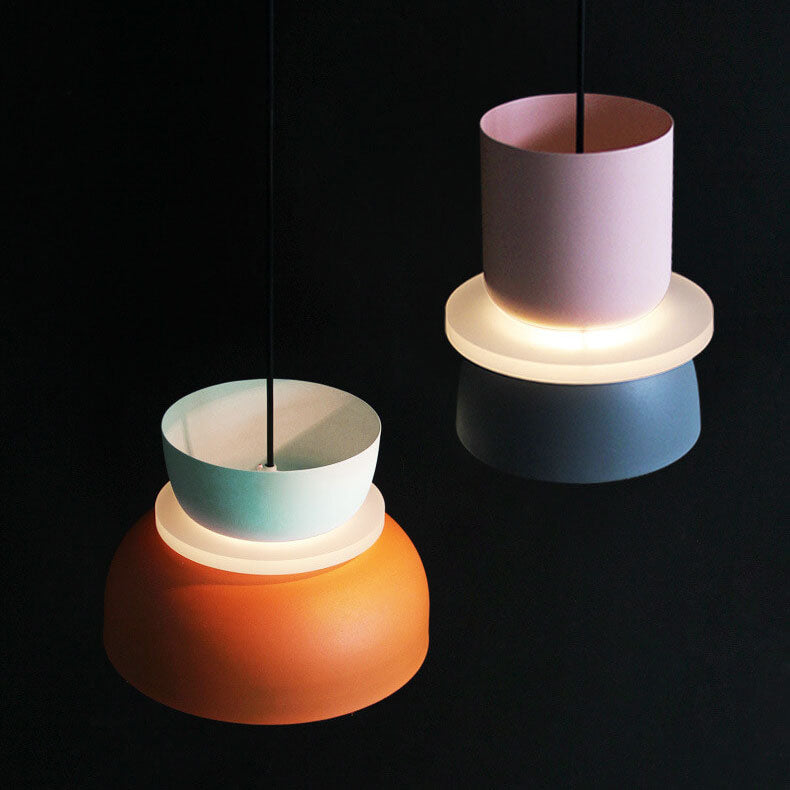 Rebolet | Macaron LED Pendelleuchte – Skandinavisches Farbdesign