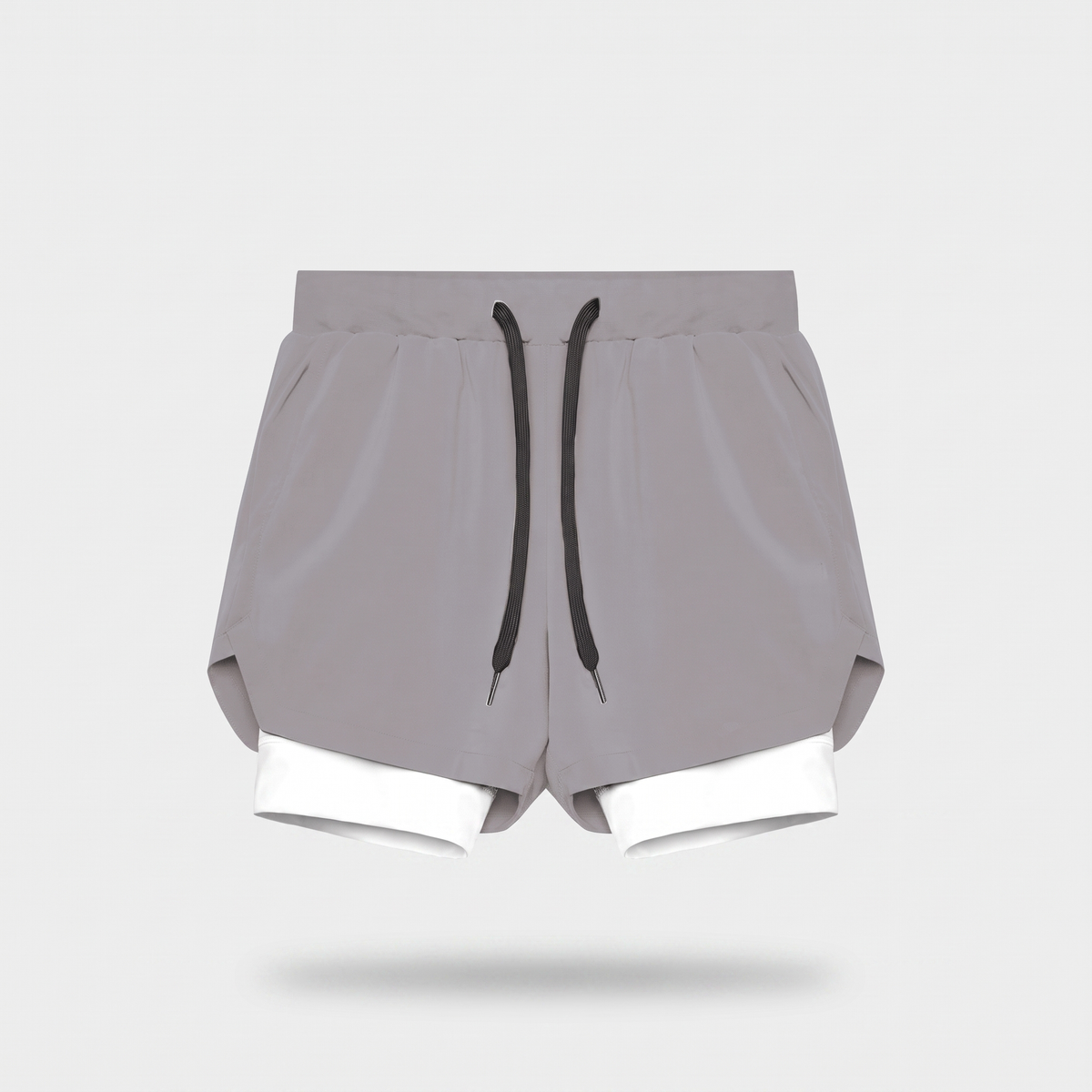 Herren Laufshorts 2-in-1 – mit Innenslip, Handytasche und Reißverschluss