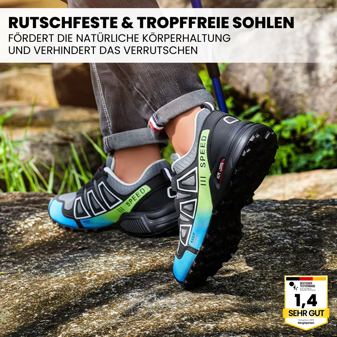 Rebolet | OrthoTrekking - Orthopädische schmerzlindernde Wanderschuhe