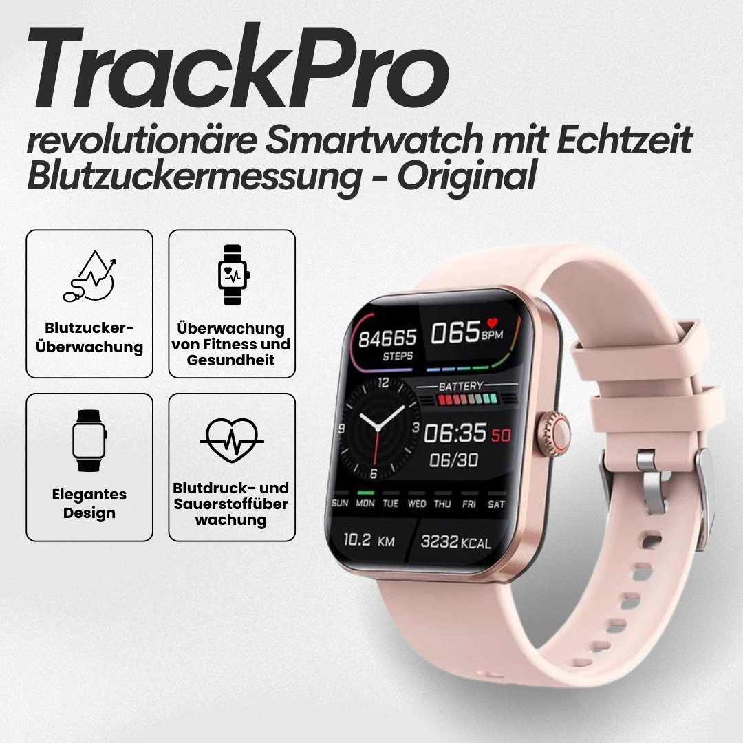 Rebolet | TrackPro Gesundheitsuhr mit Blutzucker-Tracking & Fitness Monitoring (2026)