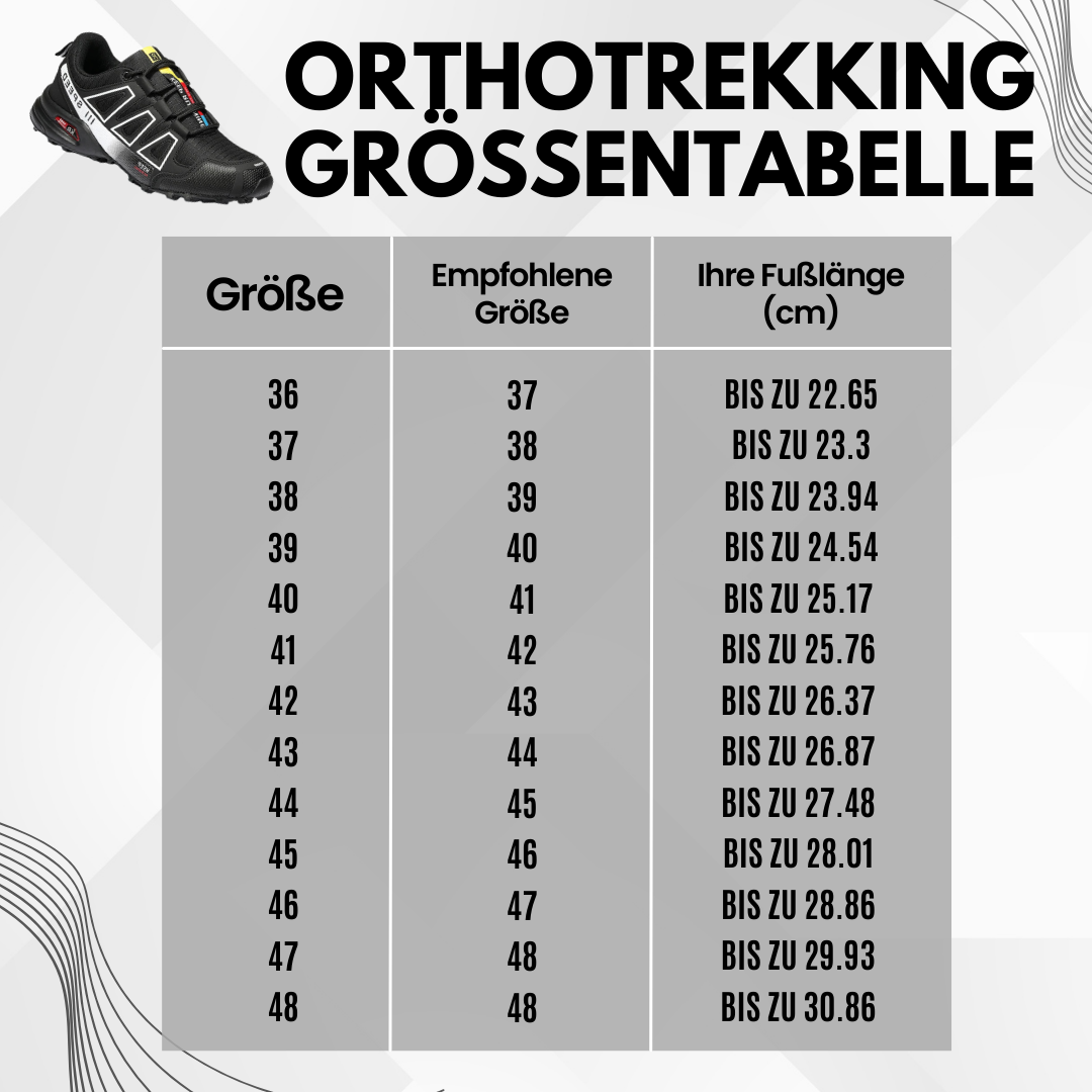 Rebolet | OrthoTrekking Orthopädische Wanderschuhe – Komfort & Stabilität beim Gehen