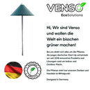 Parus by Venso SUNLiTE LED Pflanzenlampe klein 7W Petrol, Wachstumslampe mit Teleskopstab, Grow Light für Zimmerpflanzen und Grünpflanzen