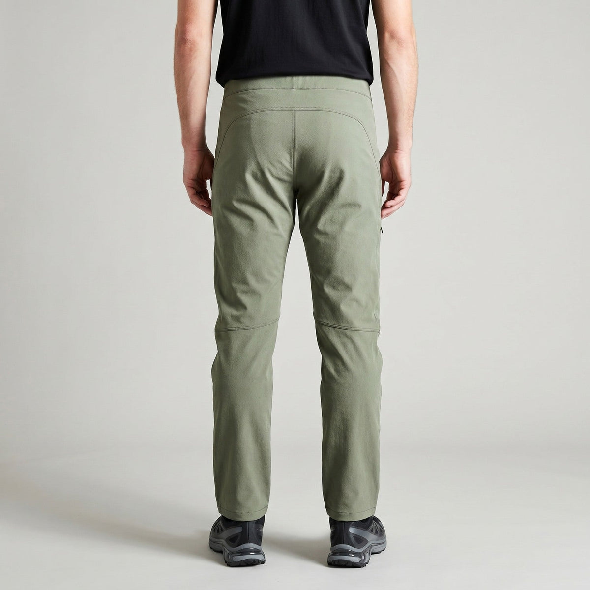 Herren Wanderhose Fleece-gefüttert – Thermo-Gehhose