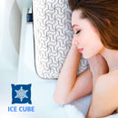 IceCube Orthopädisches Kissen | kühlende Wirkung gegen Nackenschmerzen & Verspannungen | Zweiter Bezug Gratis | Memory Foam Kopfkissen für einen erholsamen Schlaf | kühlt, unterstützt & entspannt