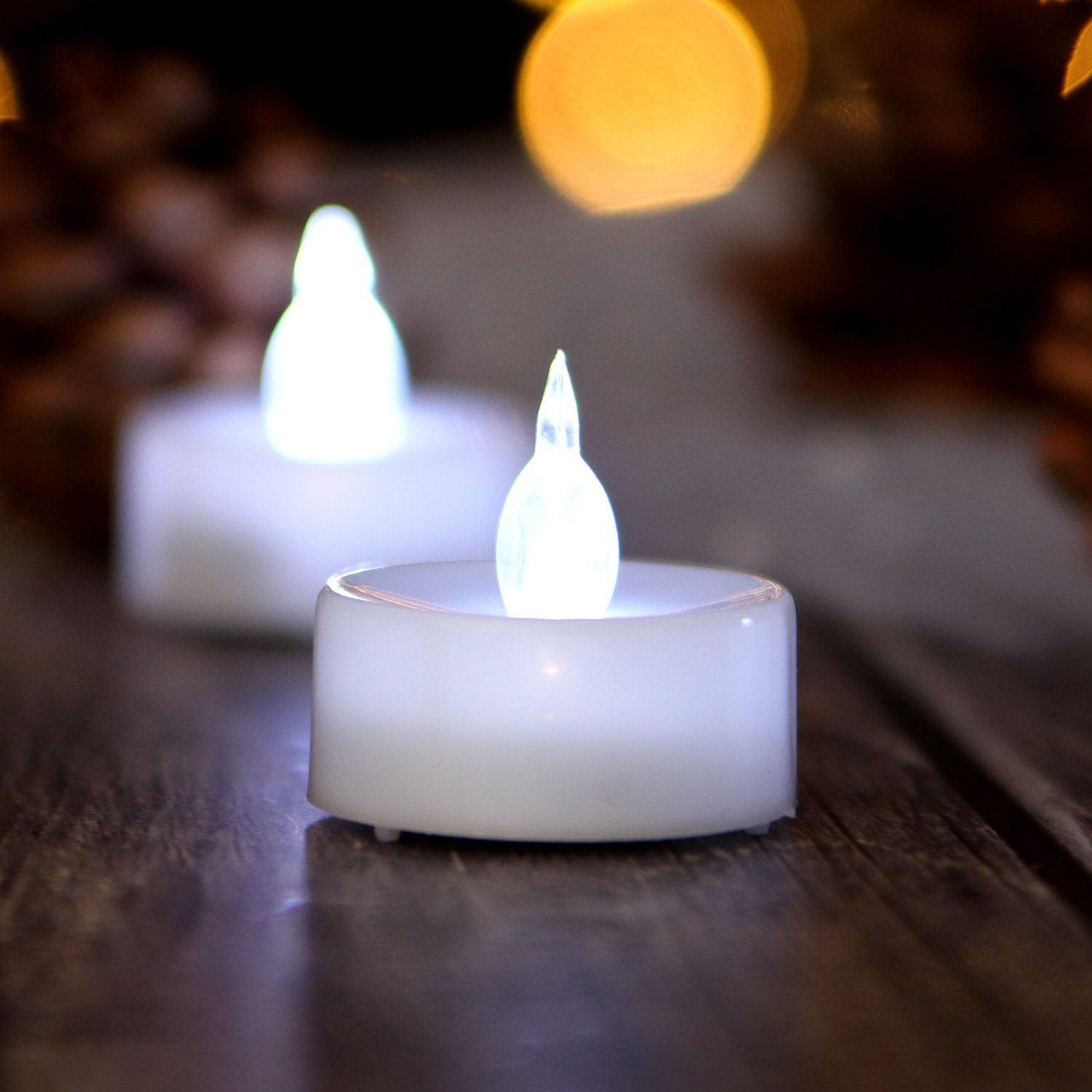 Rebolet | LED Teelichter | Flammenlose Beleuchtung mit Timer
