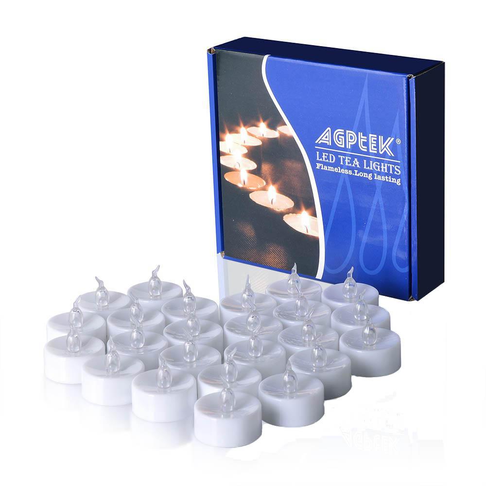 Rebolet | LED Teelichter | Flammenlose Beleuchtung mit Timer