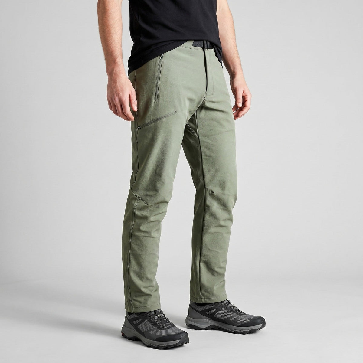 Herren Wanderhose Fleece-gefüttert – Thermo-Gehhose