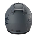 Westt Motocross Helm Fullface MTB Motorradhelm Integralhelm Crosshelm Helm Motorrad MTB Enduro Quad Helm Motorrad mit Doppelvisier Sonnenblende Herren Damen ECE DOT Zertifiziert, grau, XL (61-62 cm)