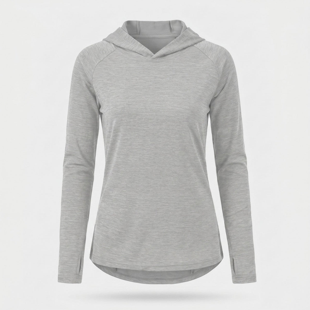 Damen Sonnenhoodie mittelschwer – UPF 50+ UV-Schutzoberteil mit Kapuze
