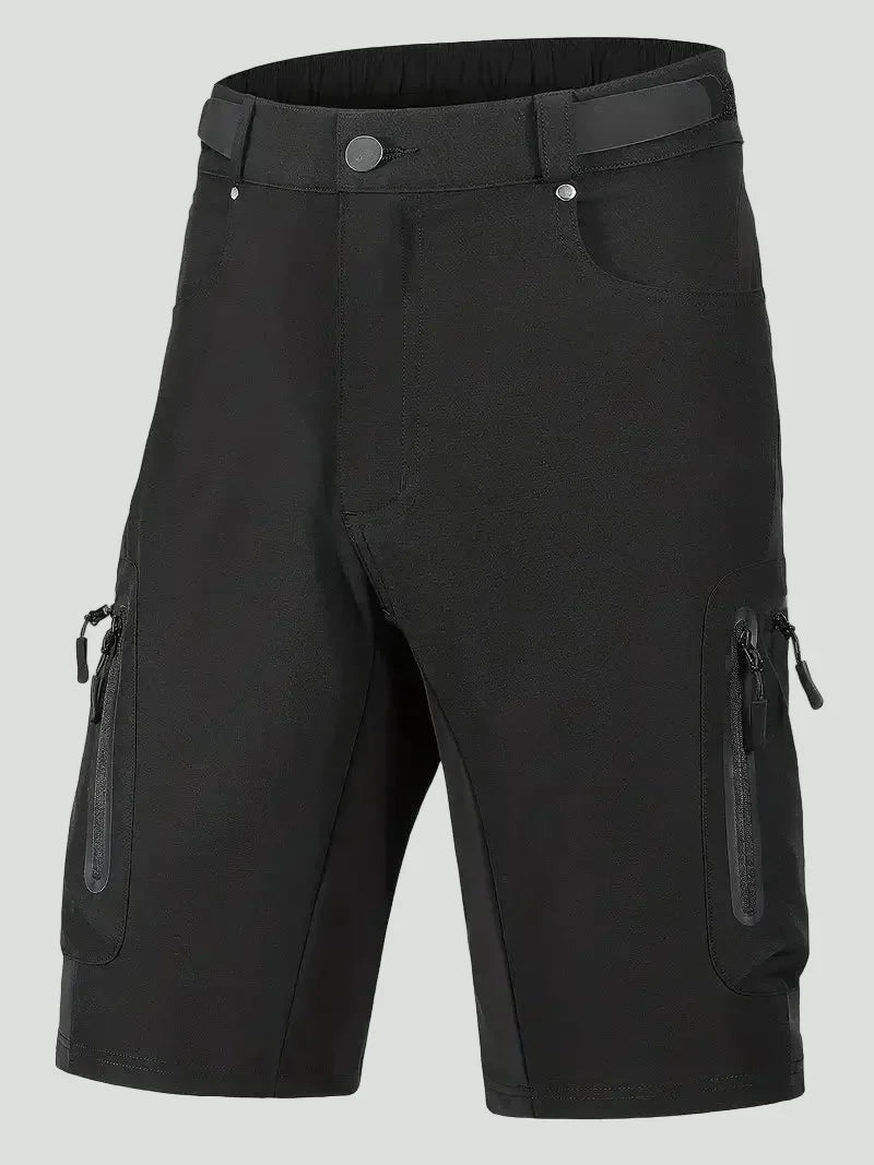 Herren MTB-Cargoshorts – strapazierfähig, Reißverschlusstaschen