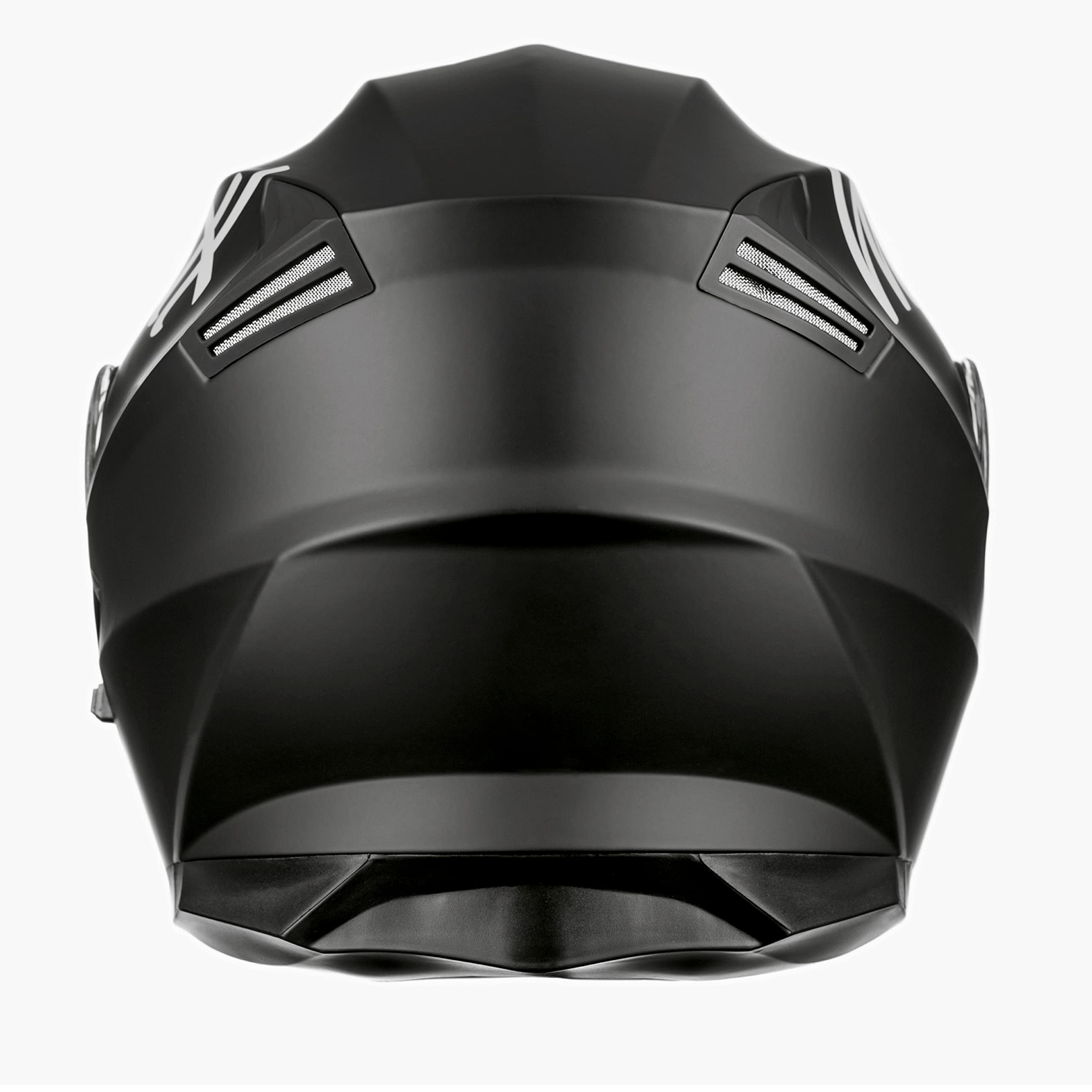 Westt Klapphelm Flip up Motorradhelm Integralhelm Herren Damen mit verstärktem Kinnschutz Chopper Moped Mofa Roller Modular Helm Motorrad mit ECE DOT Zertifizierung, schwarz, S (53-54 cm)