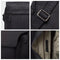 LEABAGS Leder Umhängetasche Herren & Damen I Echtleder Laptoptasche bis 13 Zoll I Messenger Bag mit Schultergurt I Schultertasche I Arbeitstasche I Tragetasche I Handtasche I Nature Schwarz