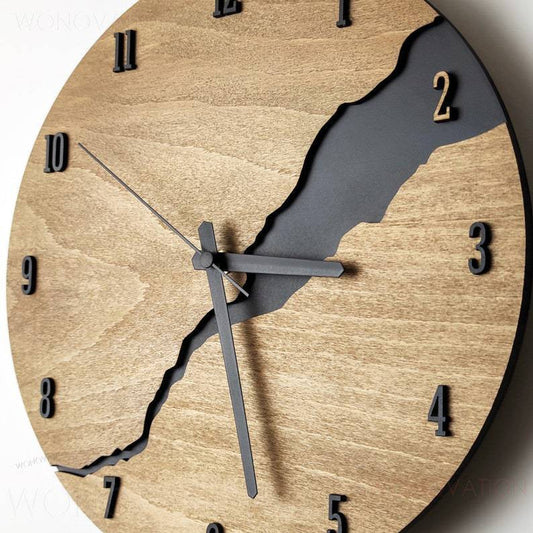 Rebolet | Luxus Holz Wanduhr – Nuvoro