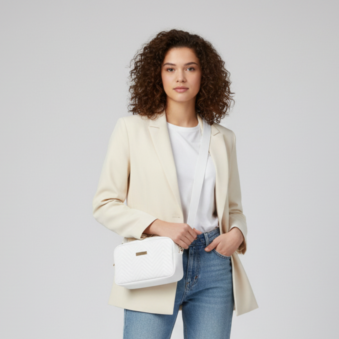 Gesteppte Mini-Crossbody-Tasche
