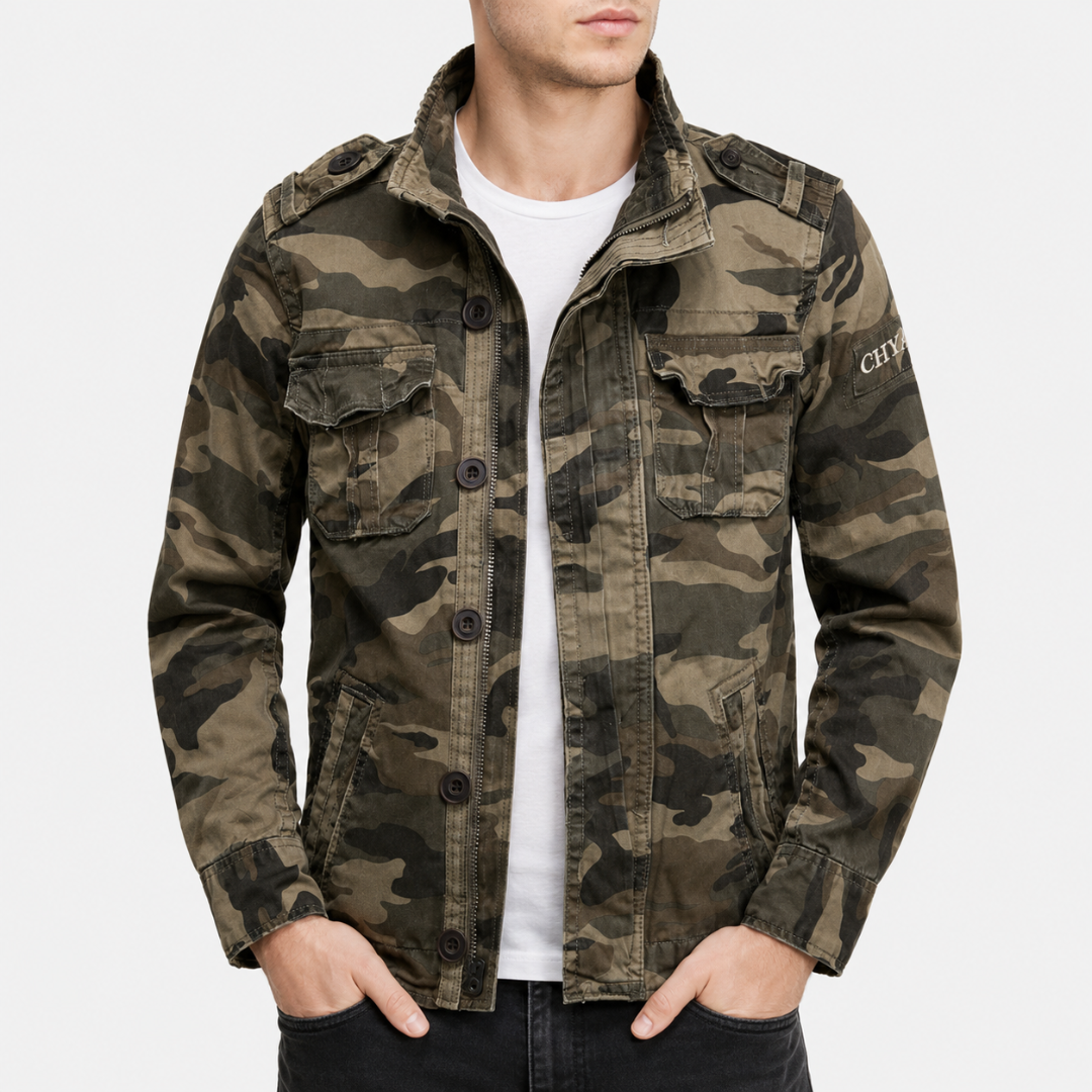 Cargo Jeansjacke mit Mehrfach-Taschen & Robustem Design – UrbanTrail Jacket