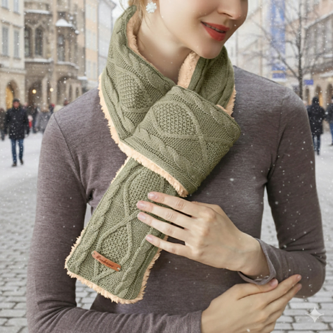 Nackenwärmer Heizschal mit 3 Temperaturstufen & USB-C – SmartHeat Scarf