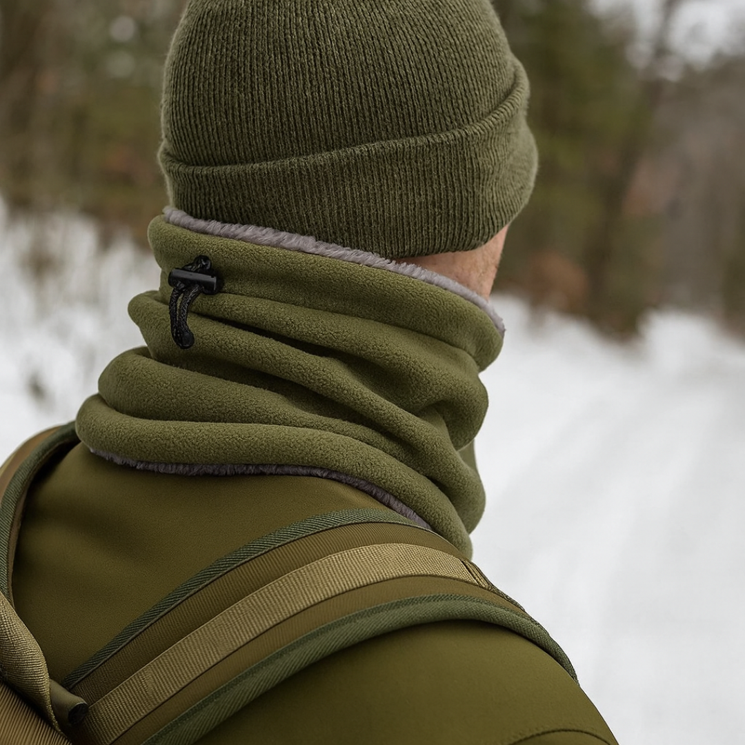 Halswärmer Fleece mit Kordelzug – FrostGuard