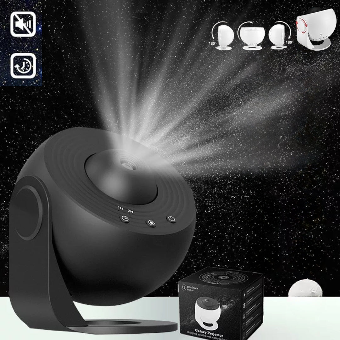 Galaxy Projektor LED Nachtlicht, Sternenhimmel Schlafzimmer