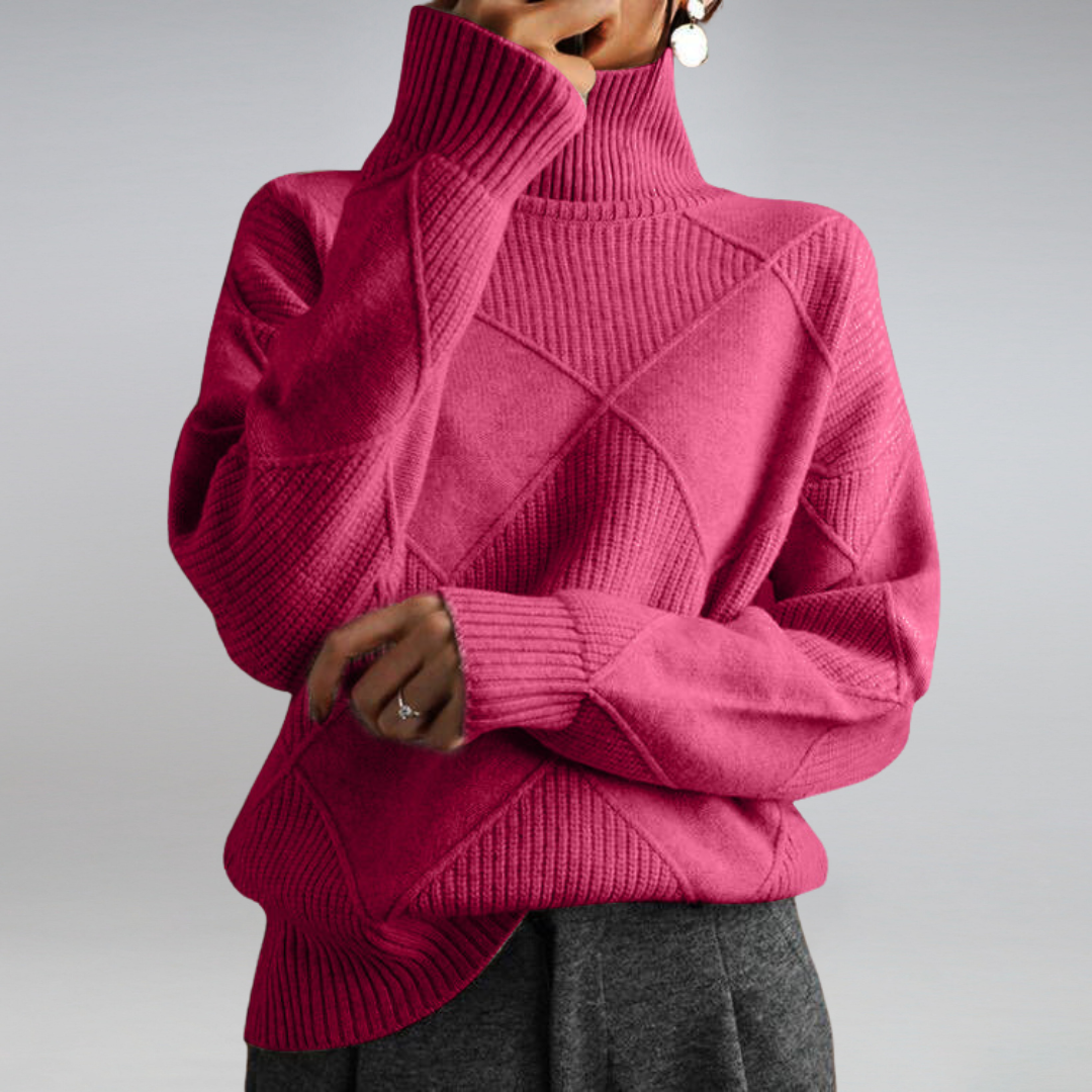 Rebolet | Kuscheliger Kaschmir Damen Rollkragenpullover
