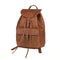 LEABAGS Leder Rucksack Damen & Herren I Echtleder Premium Daypack I Eleganter Backpack Frauen & Männer I Lederrucksack I Größe L I Vintage Cognac