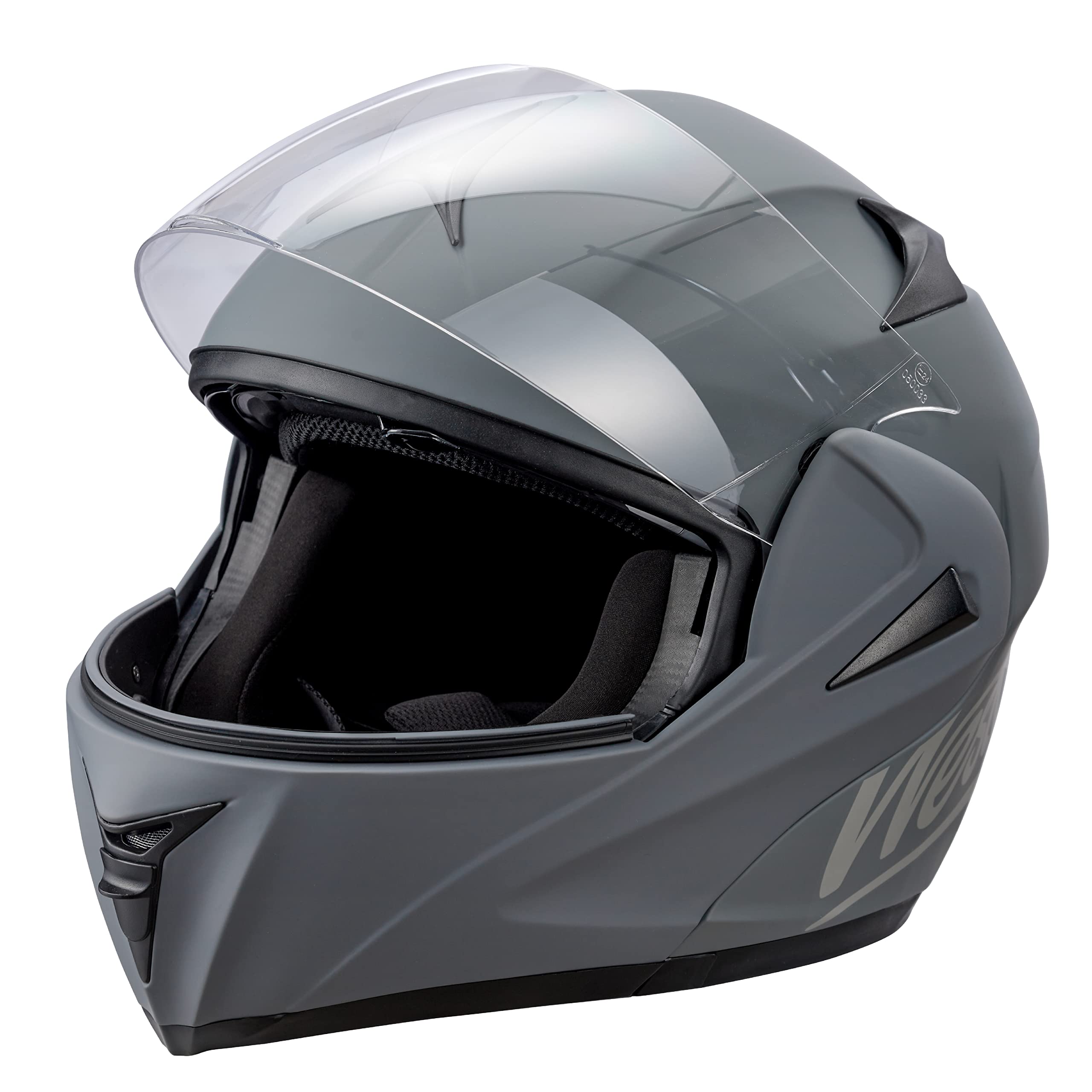 WESTT Torque Motorrad Integralhelm I Motorradhelm schwarz matt I Motorrad Klapphelm I stoßfester Motorradhelm I Integralhelm Herren & Damen I Roller Helm I ECE Zertifiziert I Größe S