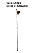 Kronenburg Nordic Walking Teleskop Stöcke 70 cm - 138cm - Rot - Farbwahl