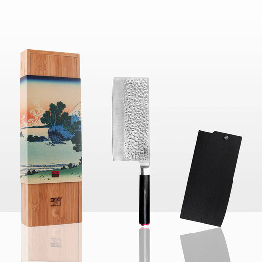 KOTAI Kochmesser Chinesischer Brotmesser mit Geschenkbox