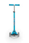 Micro Scooter maxi micro Deluxe LED aqua