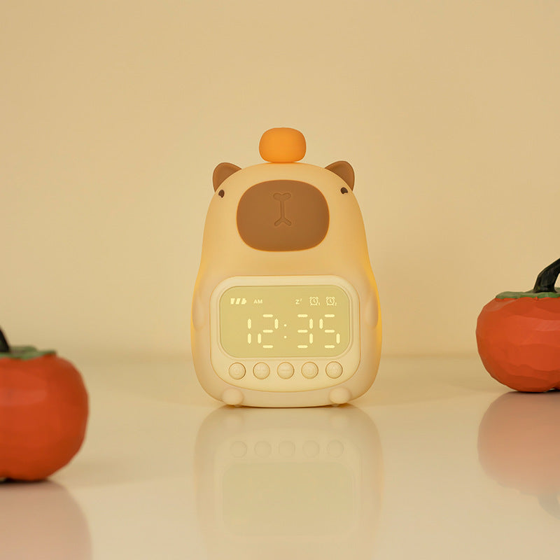 Rebolet| Capybara Begleiter Nachtlampe & Wecker