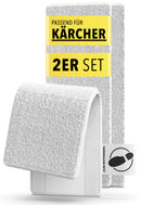 STONE REEF® Dampfreiniger Ersatztücher für Kärcher - [2 Stück] - passend für alle Kärcher Easyfix Modelle SC1, SC2, SC3, SC4, SC5, kompatibel mit Kärcher-Dampfreiniger, Ersatzbezüge für Dampfreiniger