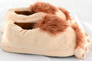 United Labels Hausschuhe 3D Halflinger Füße Hobbit Slipper Plüsch Pantoffeln (41/43 EU, numeric_41)