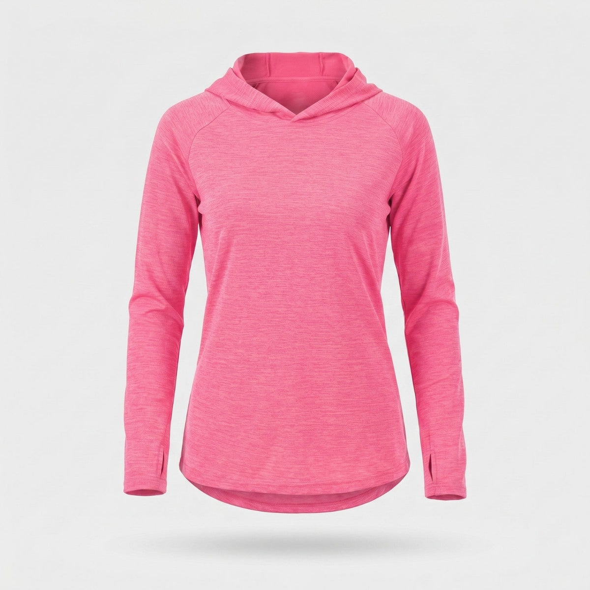 Damen Sonnenhoodie mittelschwer – UPF 50+ UV-Schutzoberteil mit Kapuze
