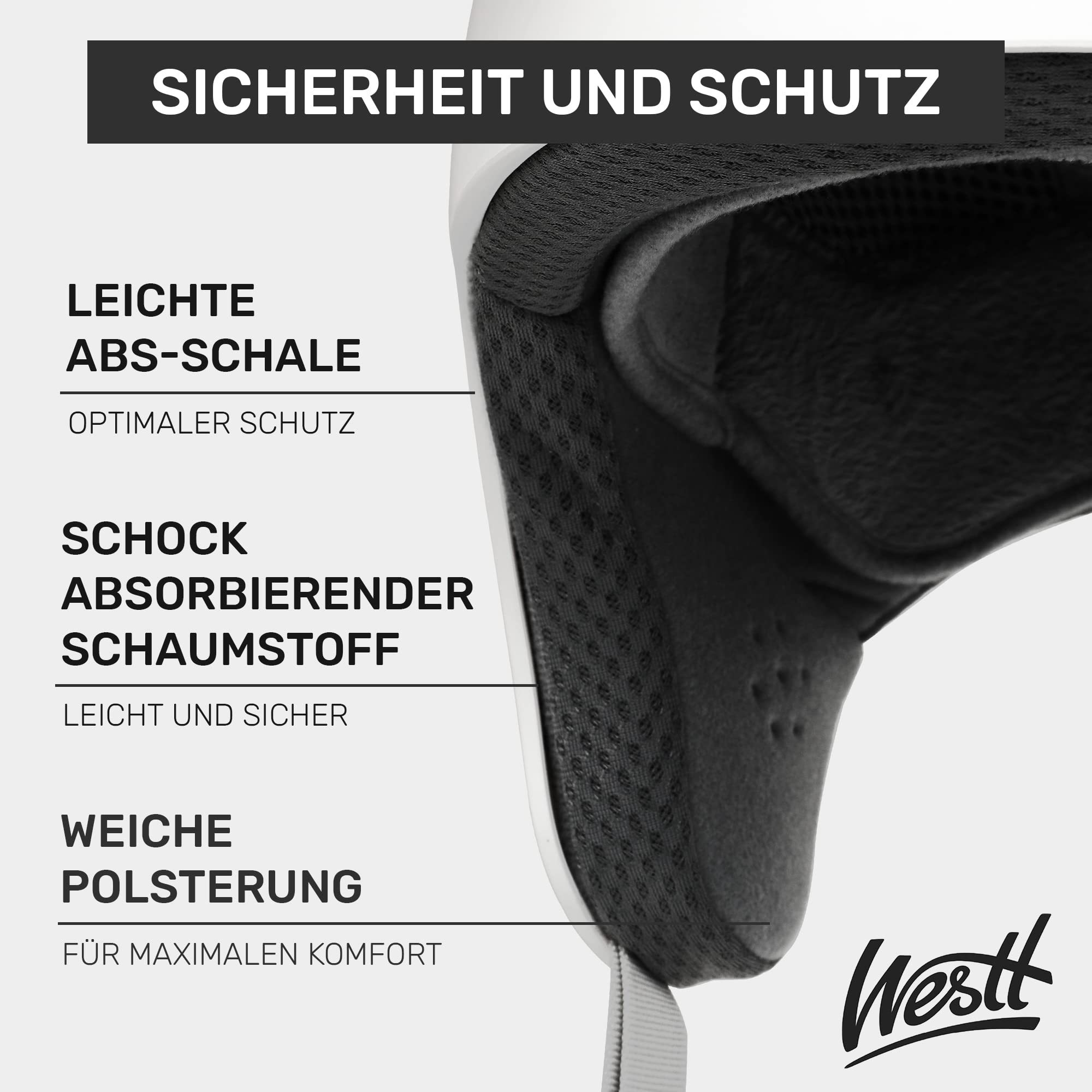 Westt Skihelm Herren Damen Snowboardhelm Freeride Skitouren Helm Schneesporthelm, leicht atmungsaktiv, weiß, 56-58 cm