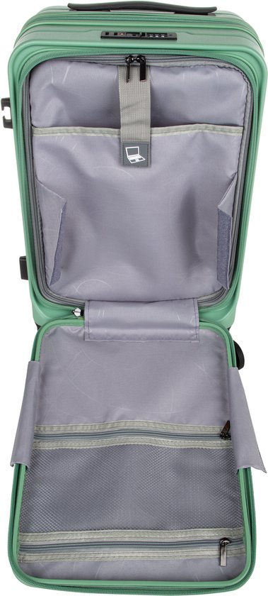 Rebolet | 2-teilige Hartschalen-Kofferset mit Laptopfach – Berlin