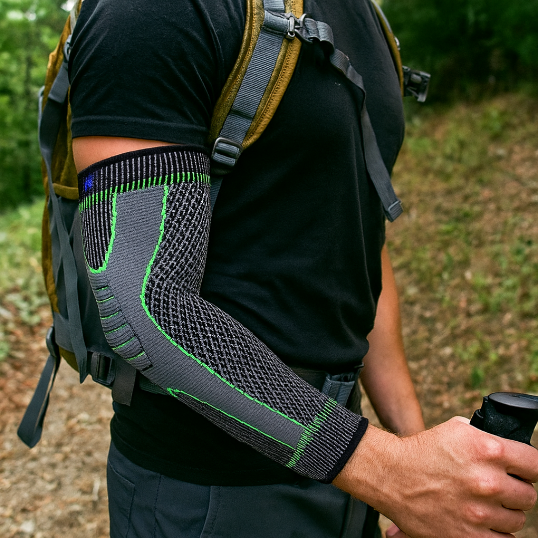 Kompressions-Armstulpen mit Anti-Rutsch-Silikon – FlexiGrip Pro