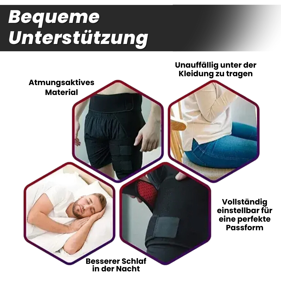 Rebolet | IschiaCare - orthopädische Bandage zur Behebung von Ischiasschmerzen - Einheitsgröße