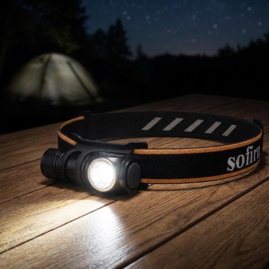 | Trailora Aufladbare LED-Stirnlampe