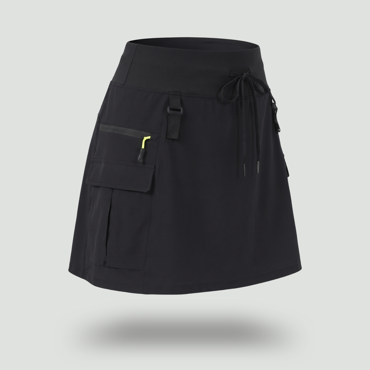 Damen Cargo-Skort mit Taschen – High-Waist, schnelltrocknend