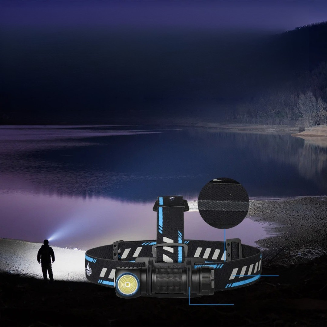 | LuminovaHead Wiederaufladbare LED-Stirnlampe